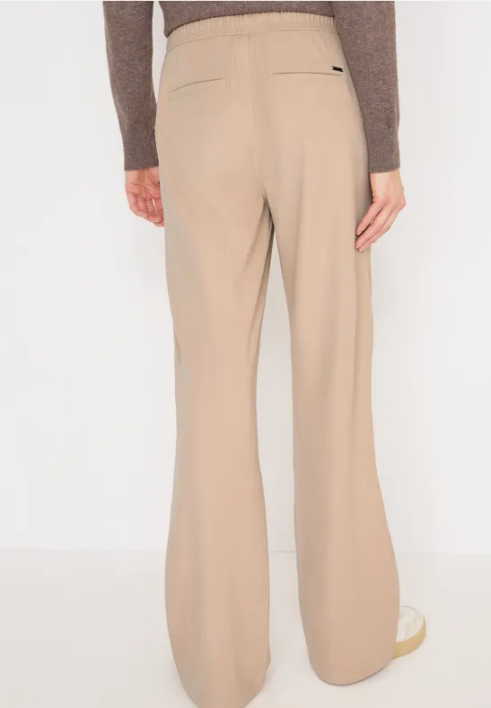 Damen Twill Hose mit weitem Bein