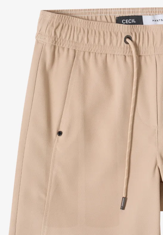 Damen Twill Hose mit weitem Bein