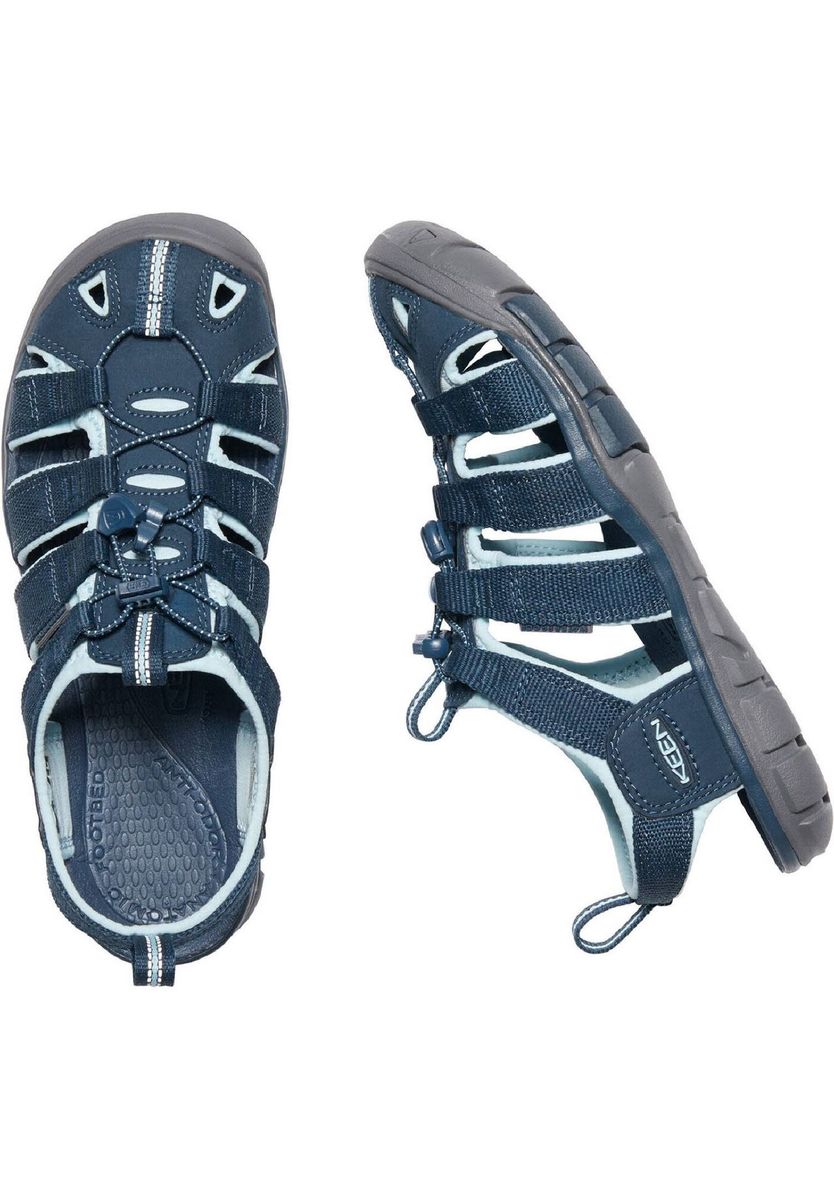 KEEN Outdoorsandalen "Clearwater CNX", wasserfest, schnelltrocknend, für Damen, blau, 40