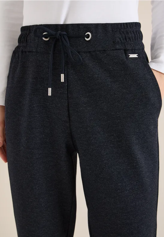 Bequeme Freizeithose mit Kordelzug
