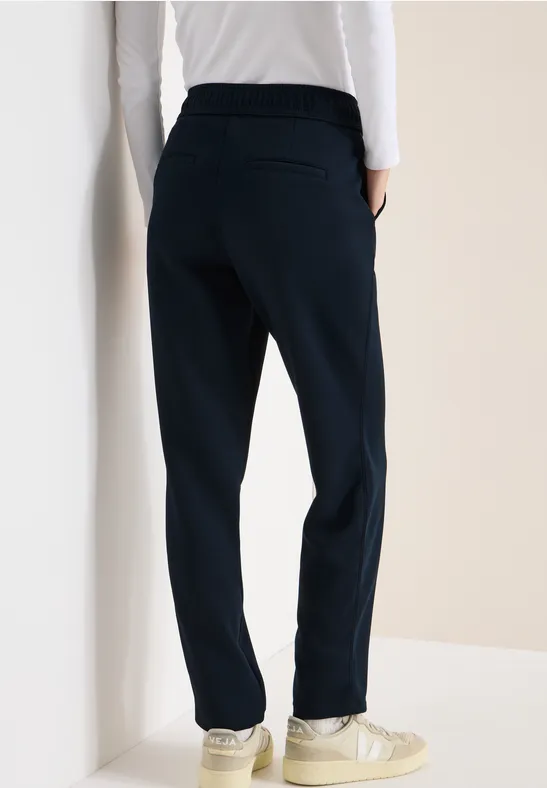 Bequeme Freizeithose mit Kordelzug