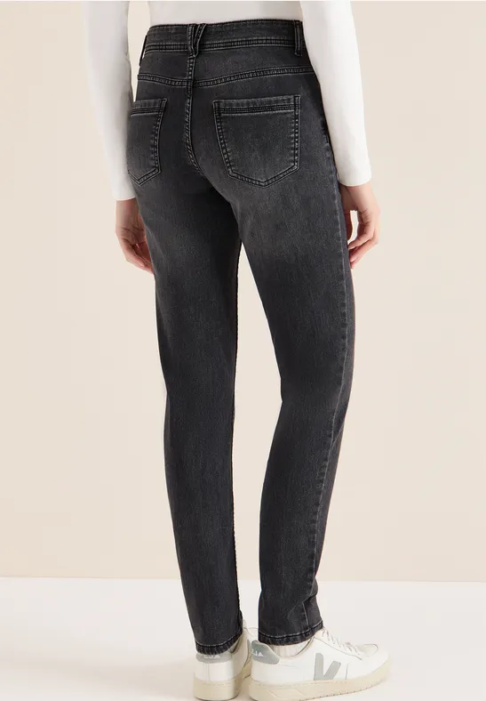 Damen Casual Fit Jeans mit mittlerer Leibhöhe