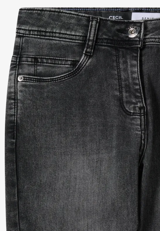 Damen Casual Fit Jeans mit mittlerer Leibhöhe