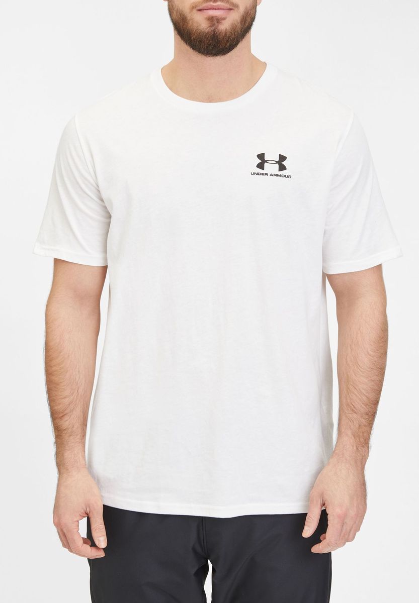 Klassisches T-Shirt mit Rundhalsausschnitt und Logo