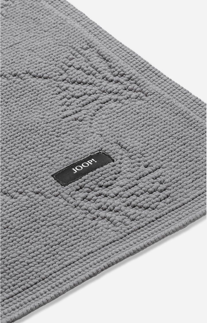 Badteppich JOOP! NEW CORNFLOWER in Grau, 70 x 120 cm