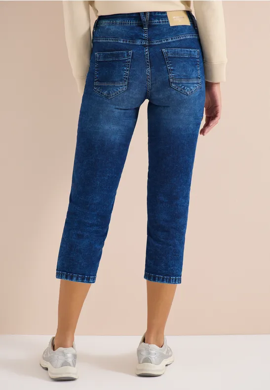 Lässige 3/4 Jeans aus Denim