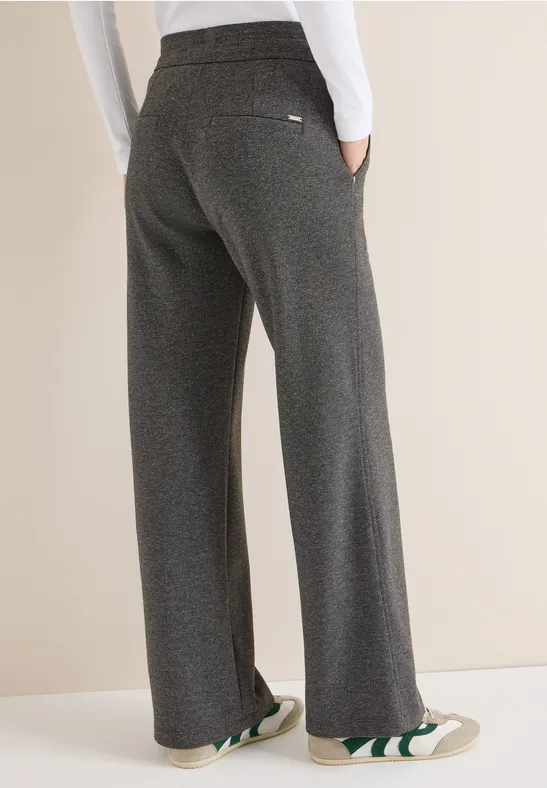 Weite Loungewear-Hose mit Kordelzug
