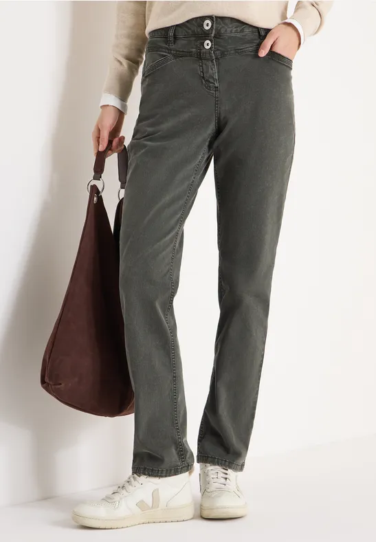 Damen Freizeithose mit geradem Bein