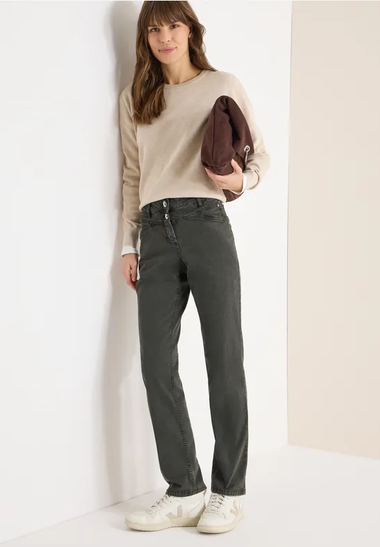 Damen Freizeithose mit geradem Bein