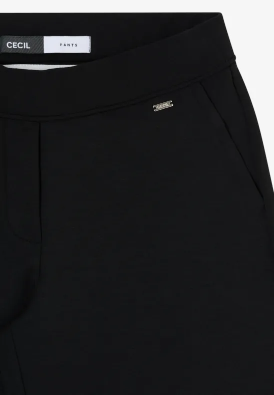 Klassische Straight Leg Hose mit Hoher Taille