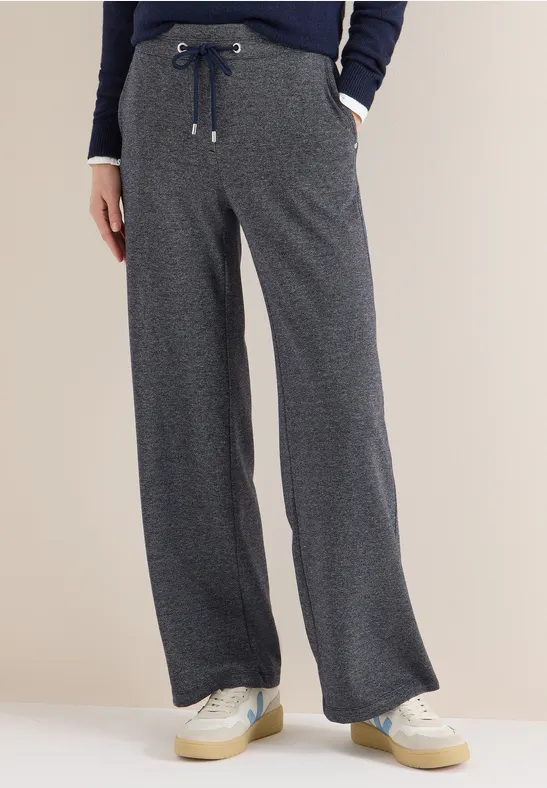 Bequeme Loungewear Hose mit weitem Bein