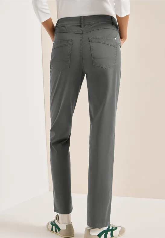 Straight-Leg Washed Hose für Damen
