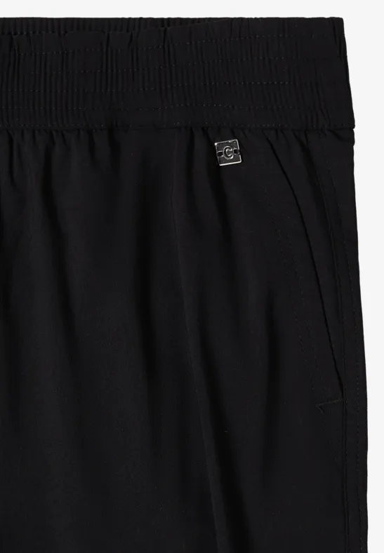 Leichte Damen Schlaghose mit Weitem Bein