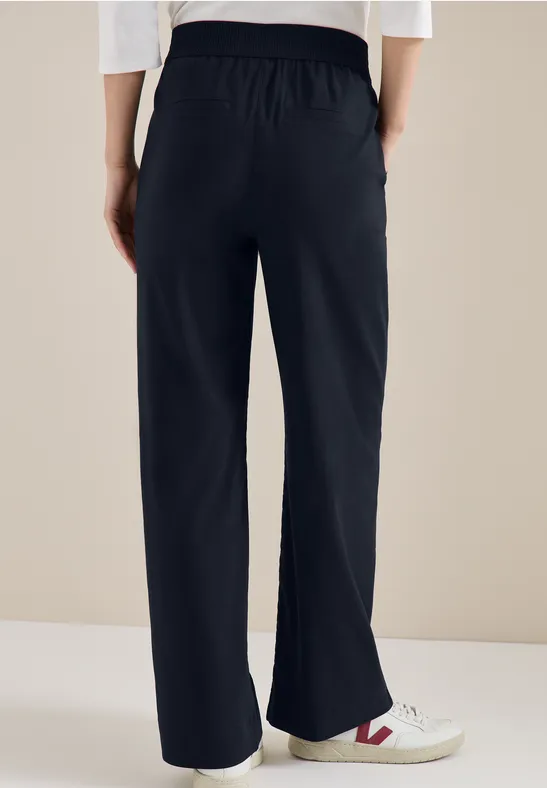 Entspannte Wide-Leg-Loungehose