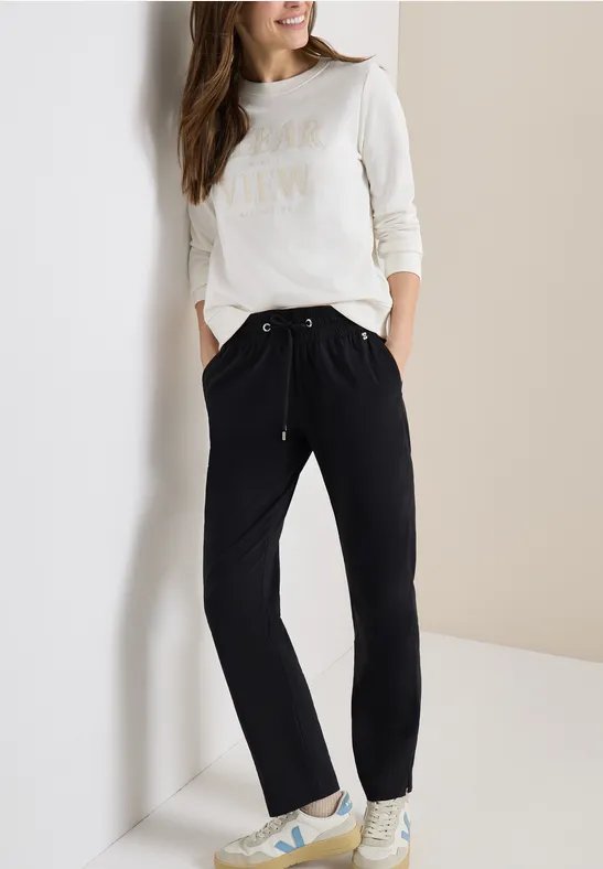 Leichte Damen Hose mit lässiger Passform