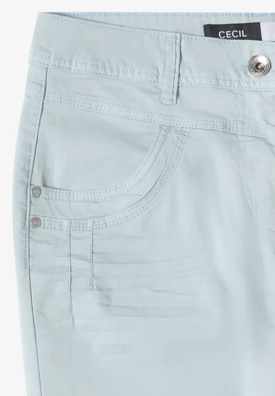 Culottes mit Schlag und hoher Taille