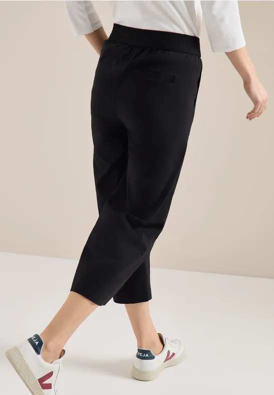 Weite, Cropped Loungewear-Hose