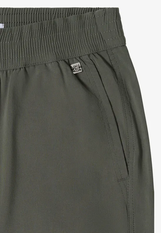 Weite Bein Cropped Culottes Hose