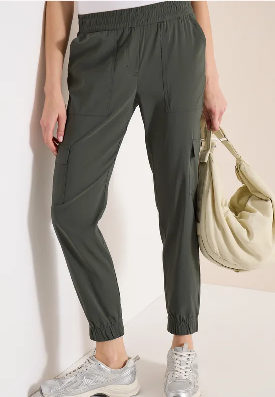 Damen Slim Leg Cargo Hose