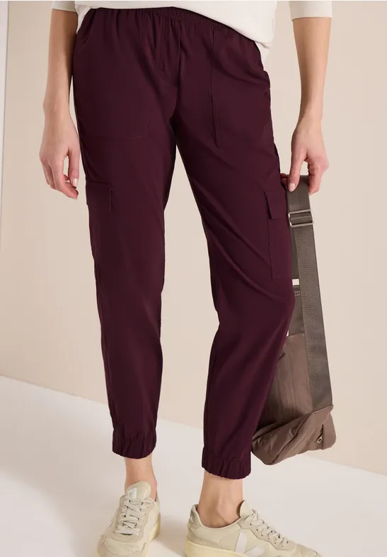 Damen Slim Leg Cargo Hose