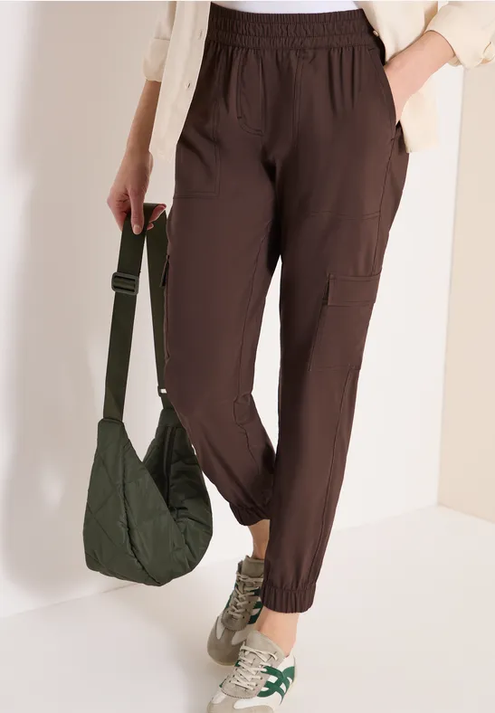 Damen Slim Leg Cargo Hose