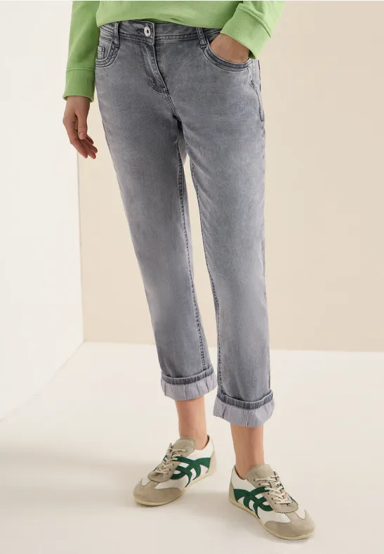 Damen Straight Leg Jeans im Casual Fit