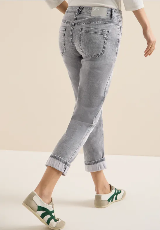 Damen Straight Leg Jeans im Casual Fit