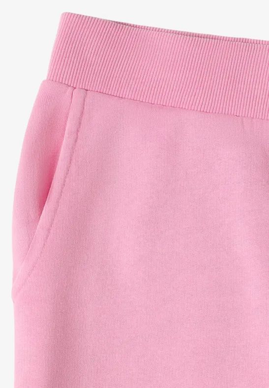 Cecil Damen High Waist Wide Leg Sweathose im Washed-Look in Rosa, Gr: XXL