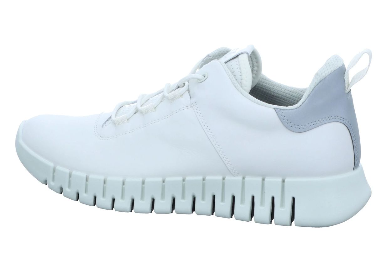 Leder-Sneaker mit flexibler Sohle