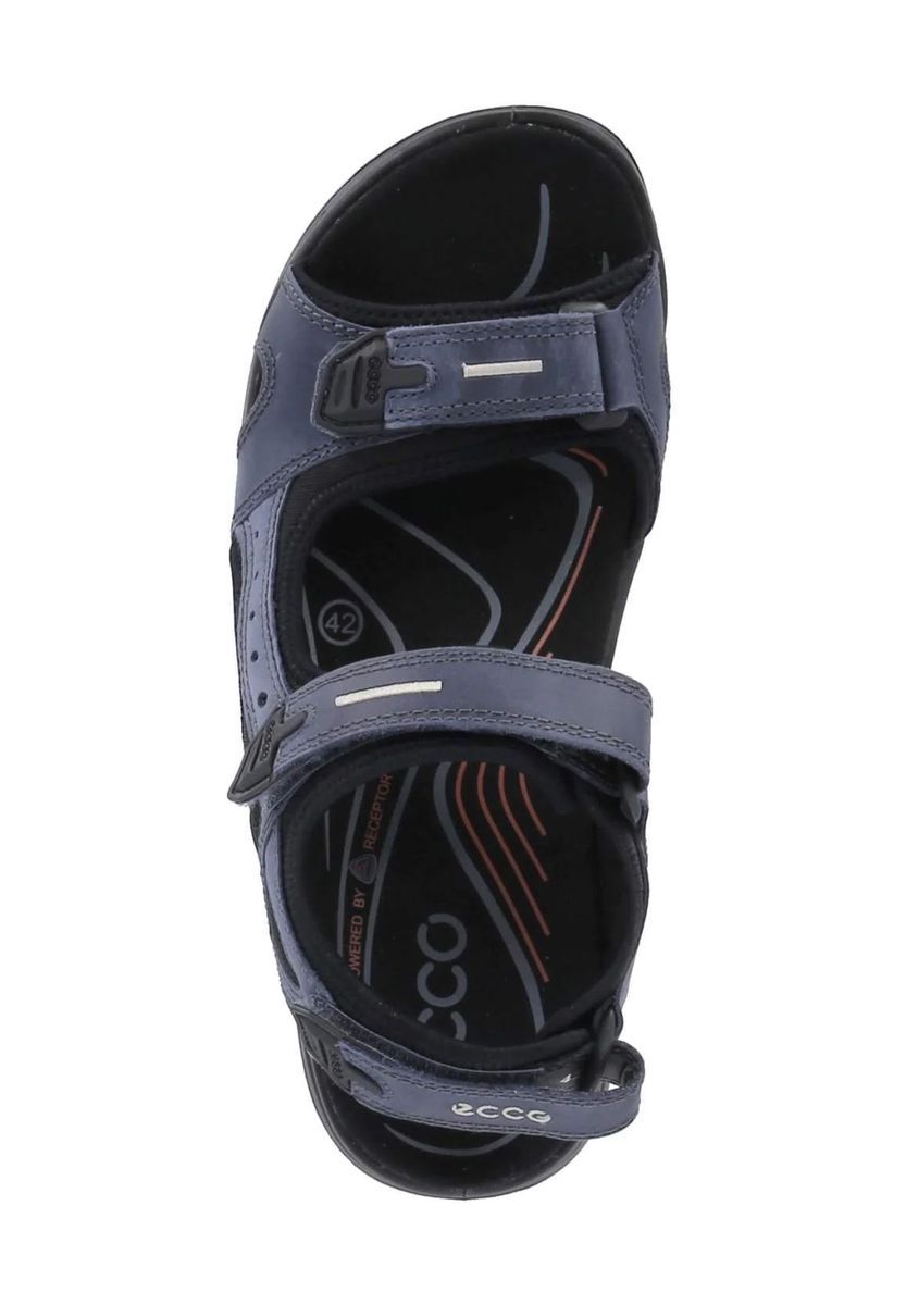 Herren Outdoor Ledersandale mit Riemen