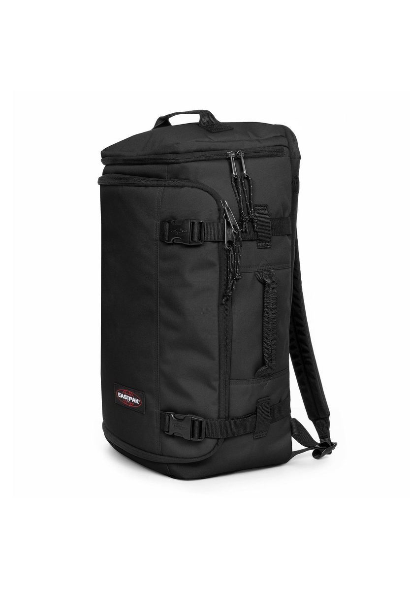 Funktionaler schwarzer Reiserucksack mit Riemen