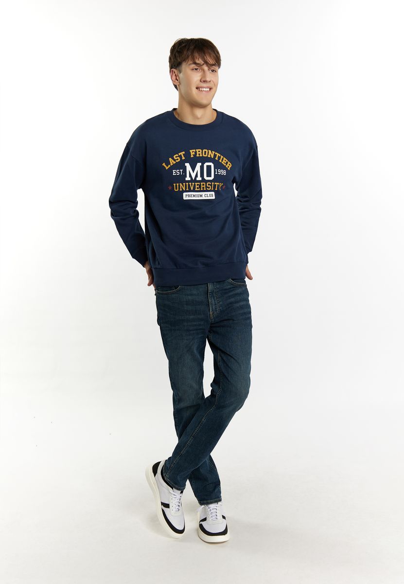 Sweatshirt im College-Stil