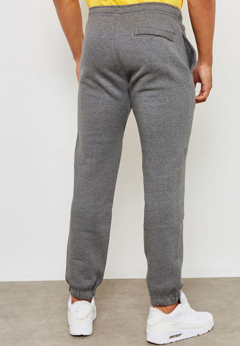 Fleece Jogginghose mit Bündchen