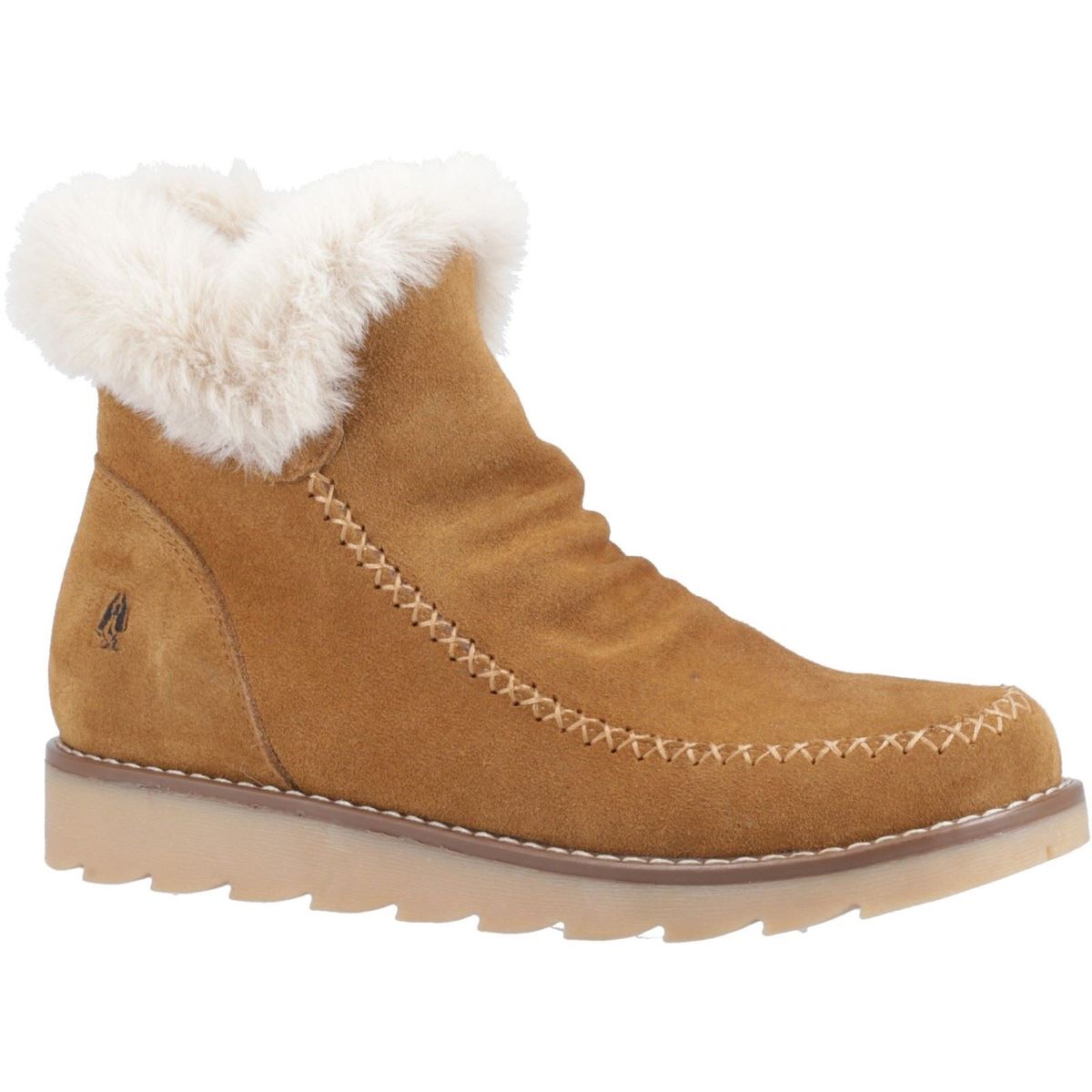 Hush Puppies Moira Wildleder Damen Tan Stiefel