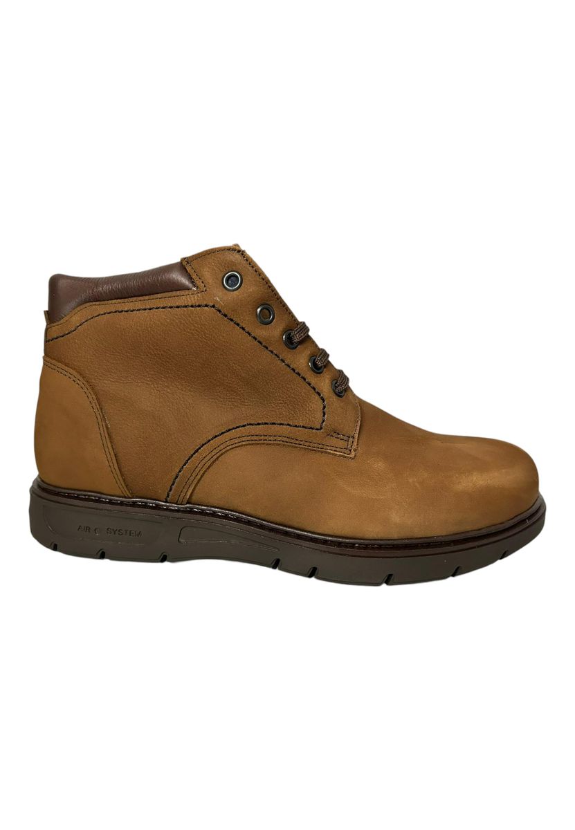 Herren Leder Chukka Stiefelette