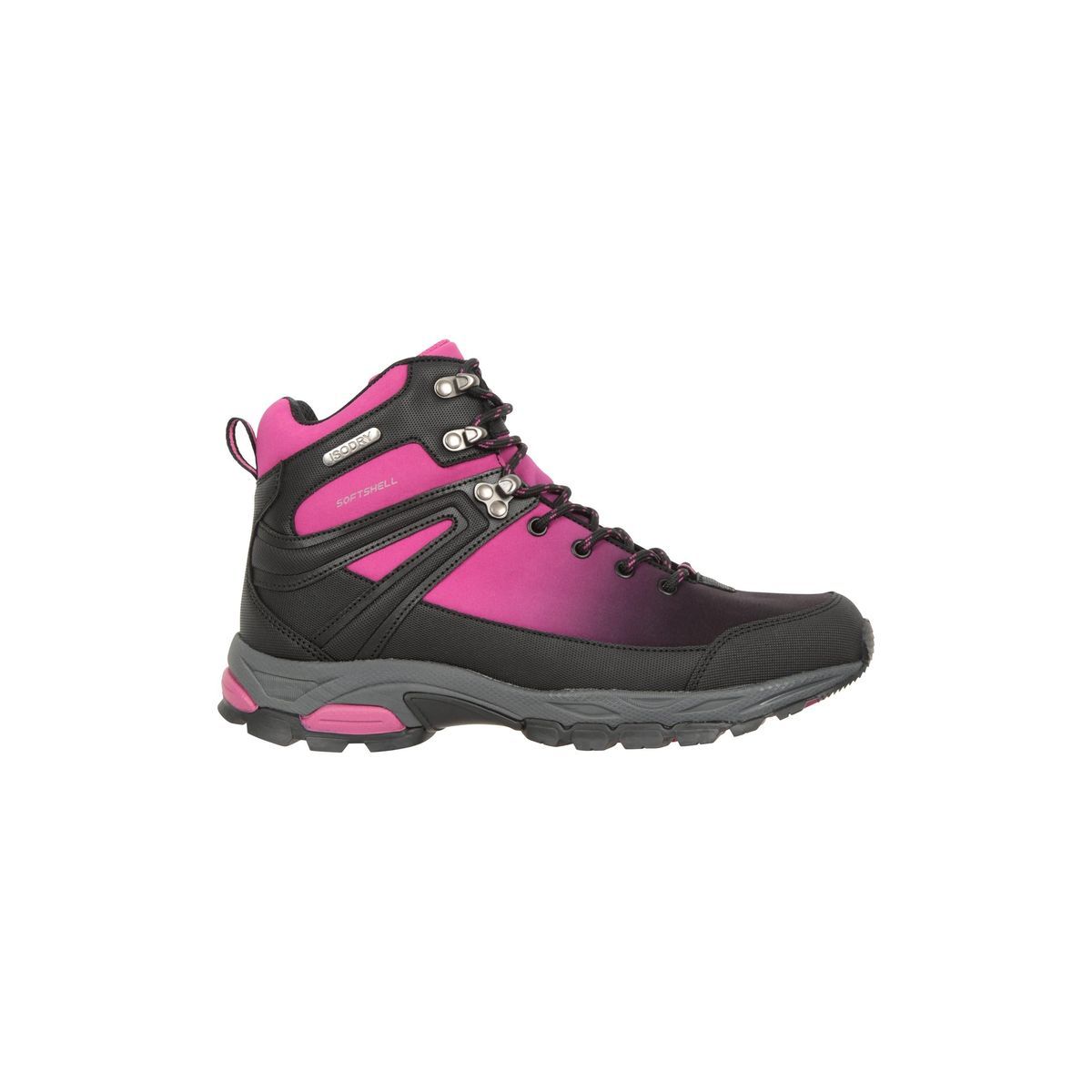 Mountain Warehouse - Damen Wanderstiefel "Shadow", Softshell (Dunkelrosa)