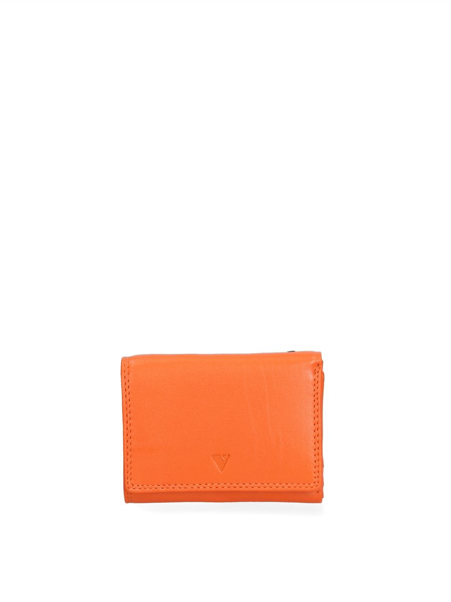 Kompakte Leder-Brieftasche für Herren