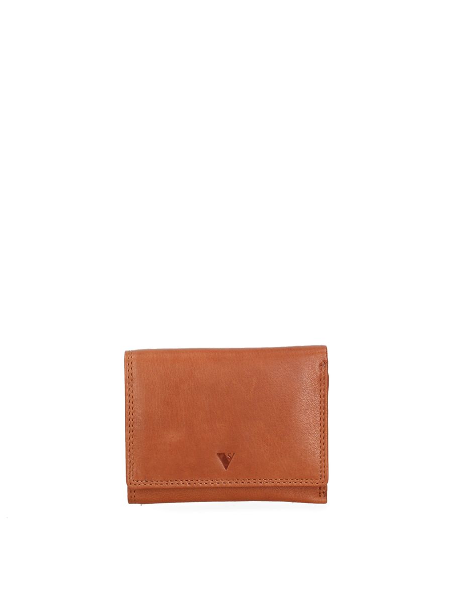 Kompakte Leder-Brieftasche für Herren