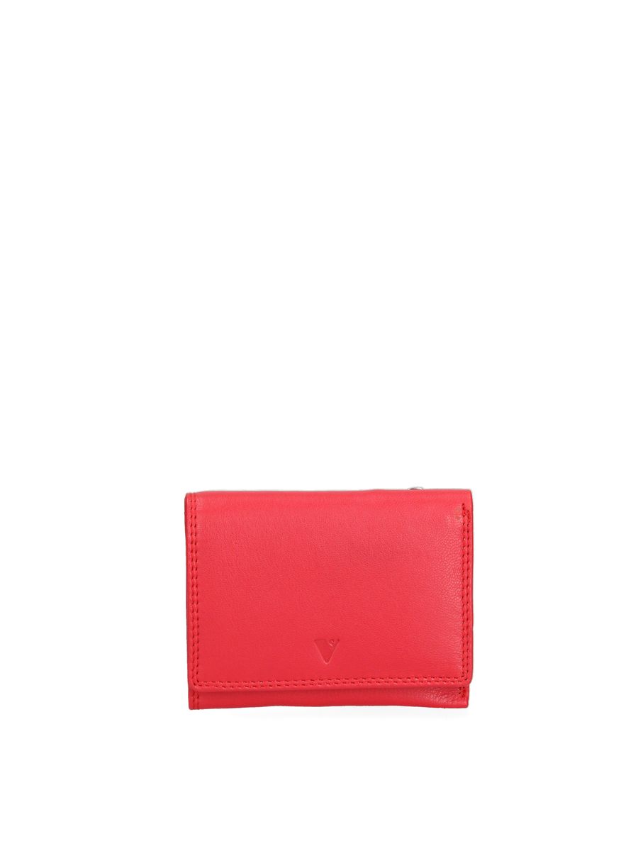 Kompakte Leder-Brieftasche für Herren