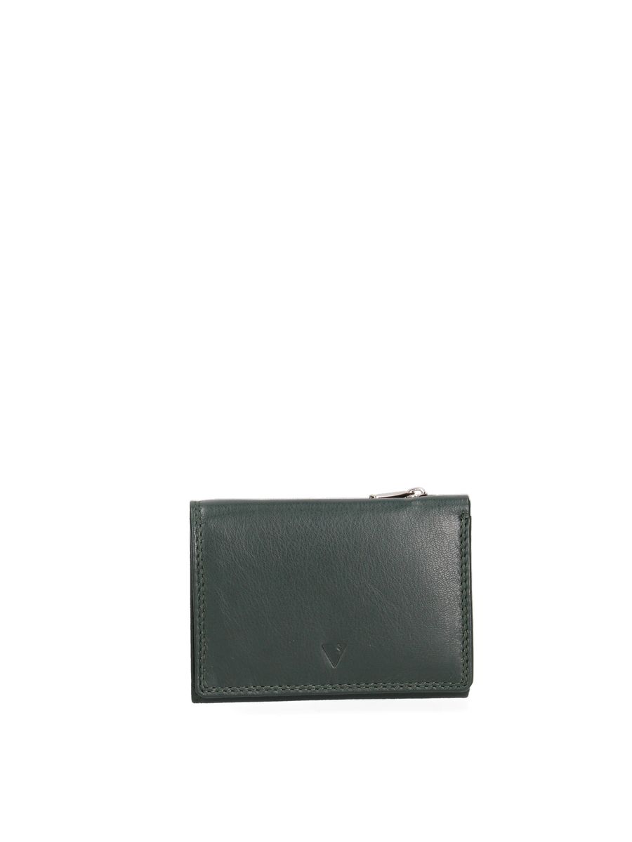 Kompakte Leder-Brieftasche für Herren