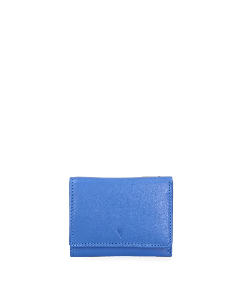 Kompakte Leder-Brieftasche für Herren