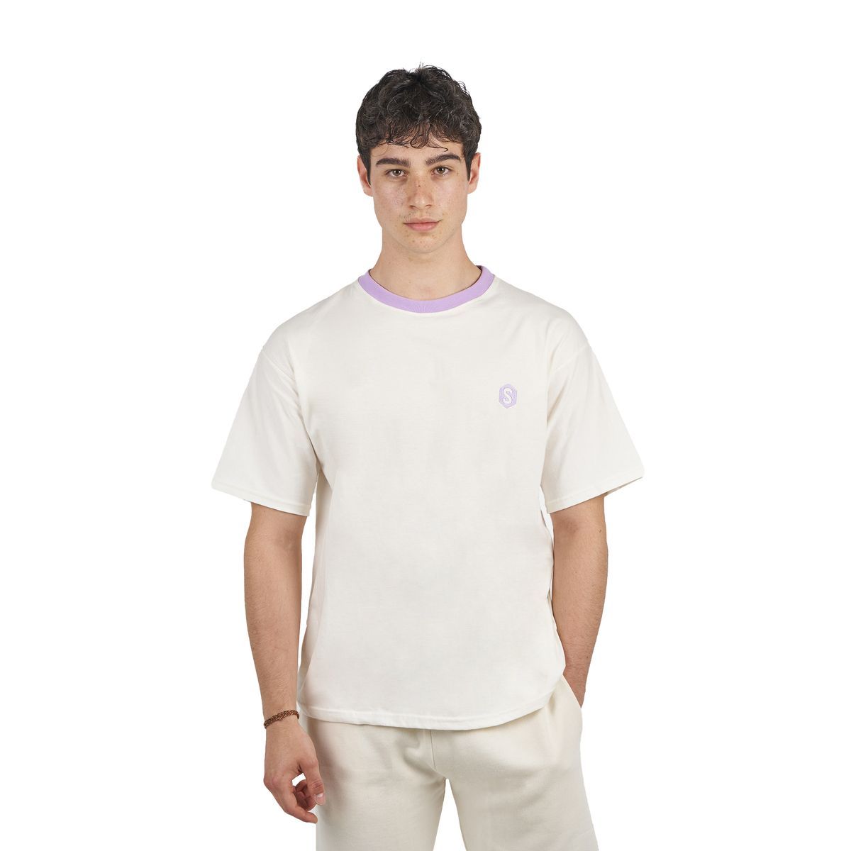 Herren Oversize T-Shirt mit Rundhalsausschnitt