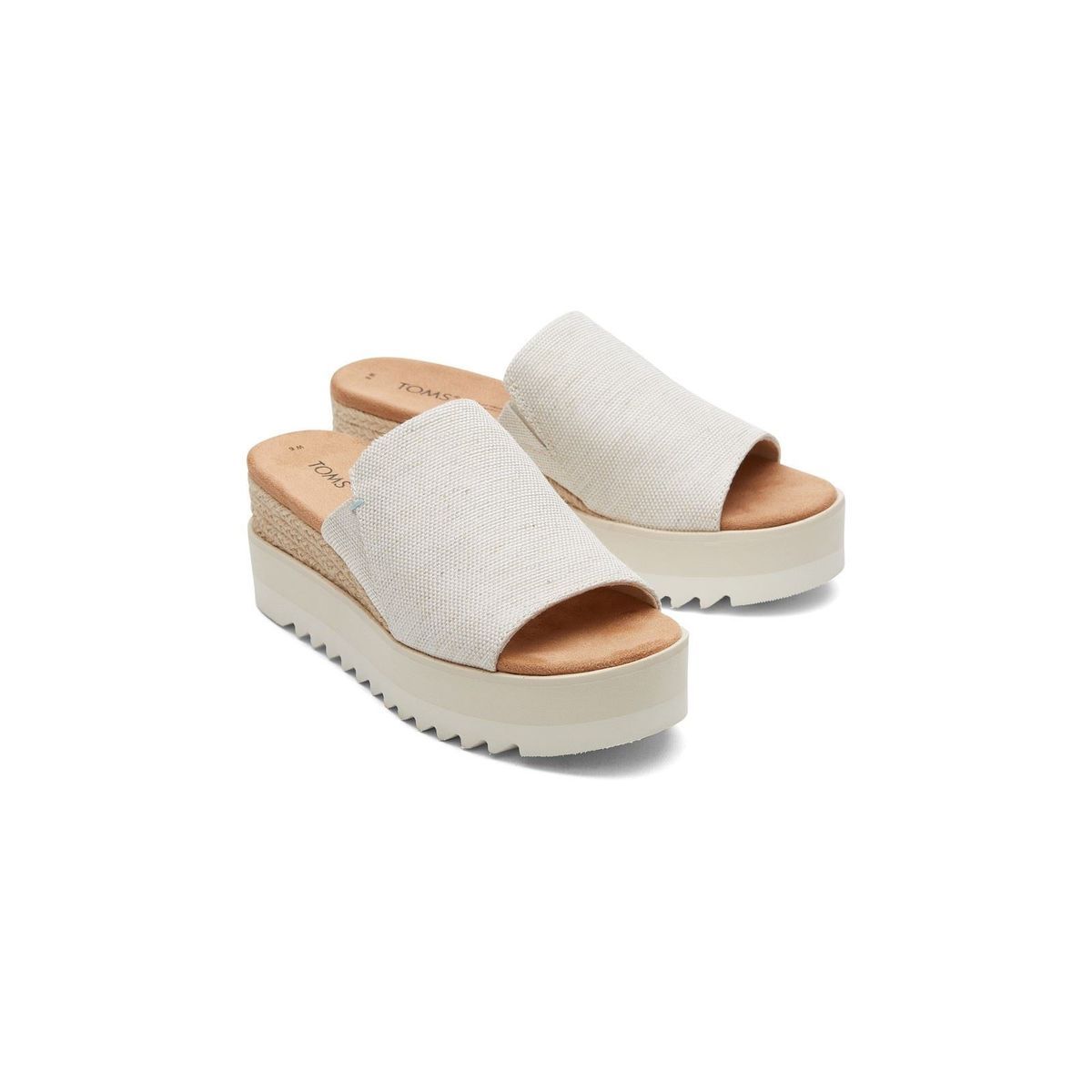 TOMS Diana Pantolette Nylon Frauen Natürliche Keile
