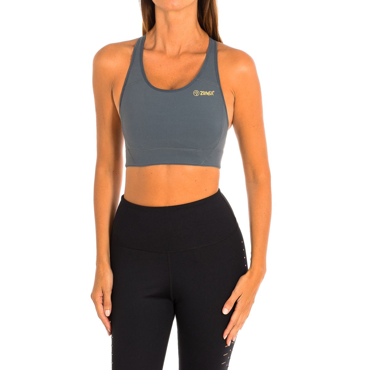 Racerback Sport-BH mit Kompression