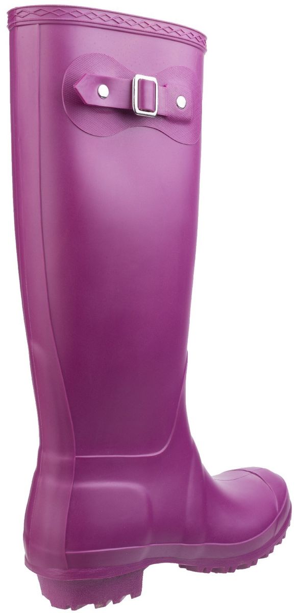 Klassische Hohe Gummistiefel mit Schnalle