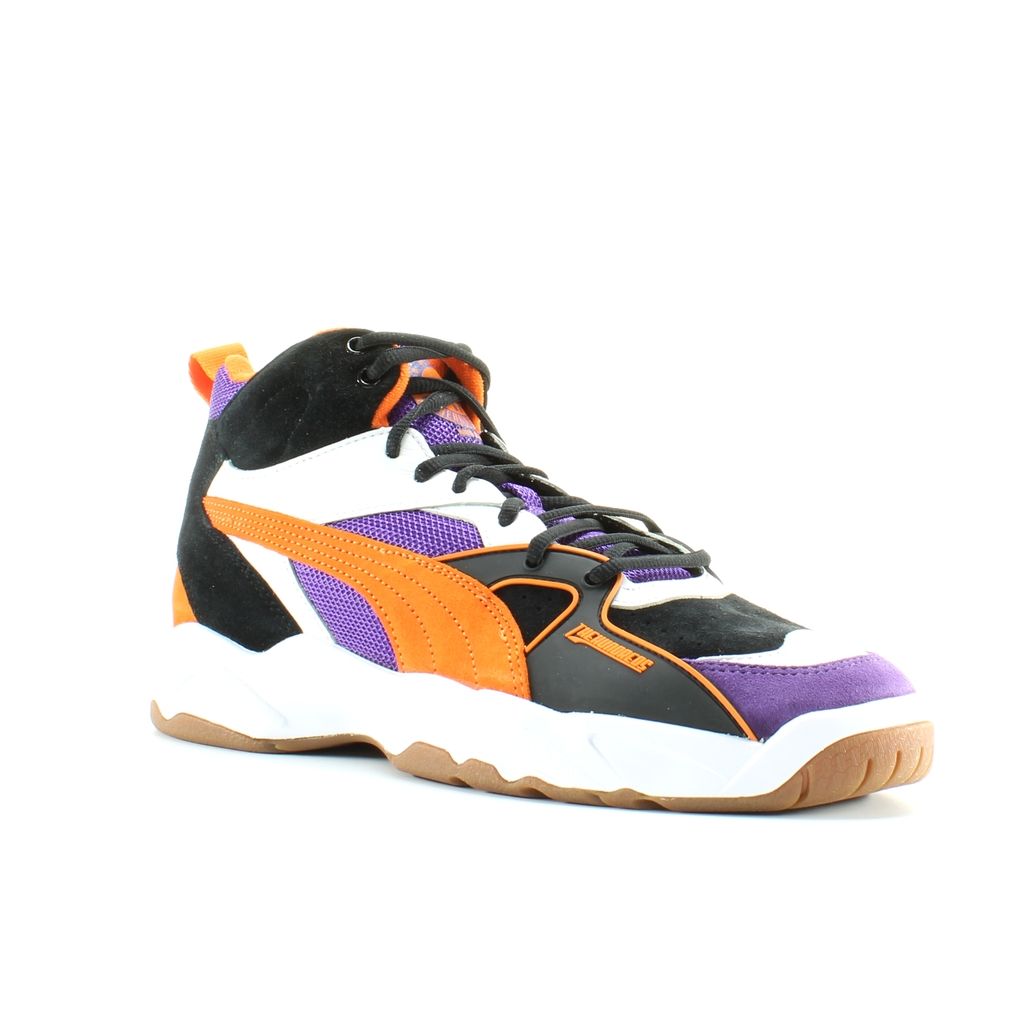 Retro Mid-Top Mehrfarbige Sneaker