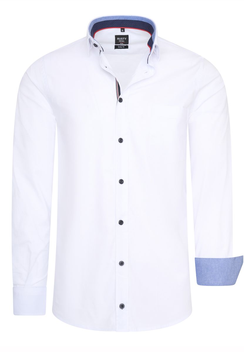 Klassisches Regular Fit Button-Up Hemd