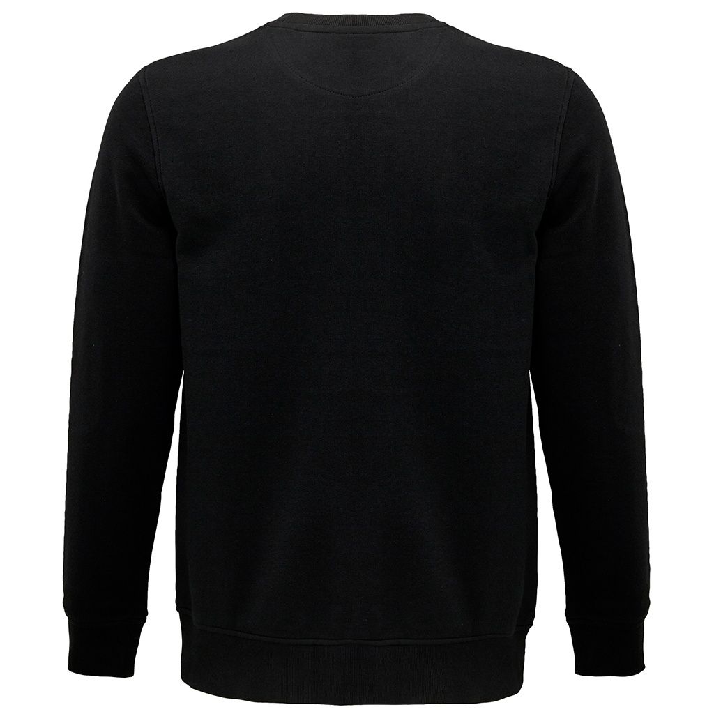 Klassisches Bio-Baumwolle Sweatshirt mit Rundhalsausschnitt