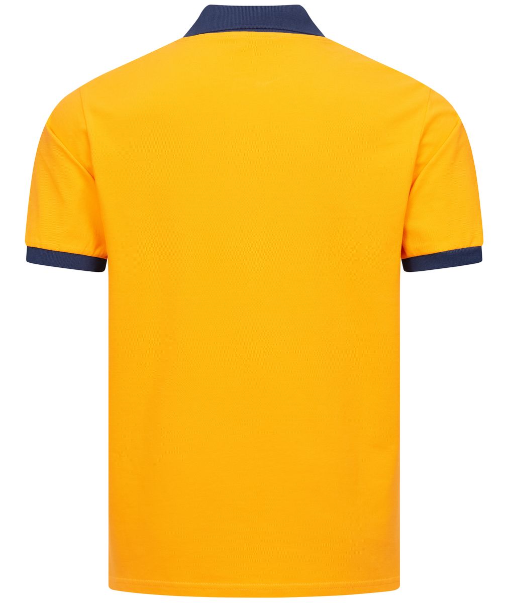 Poloshirt im Color-Block-Stil mit Applikation