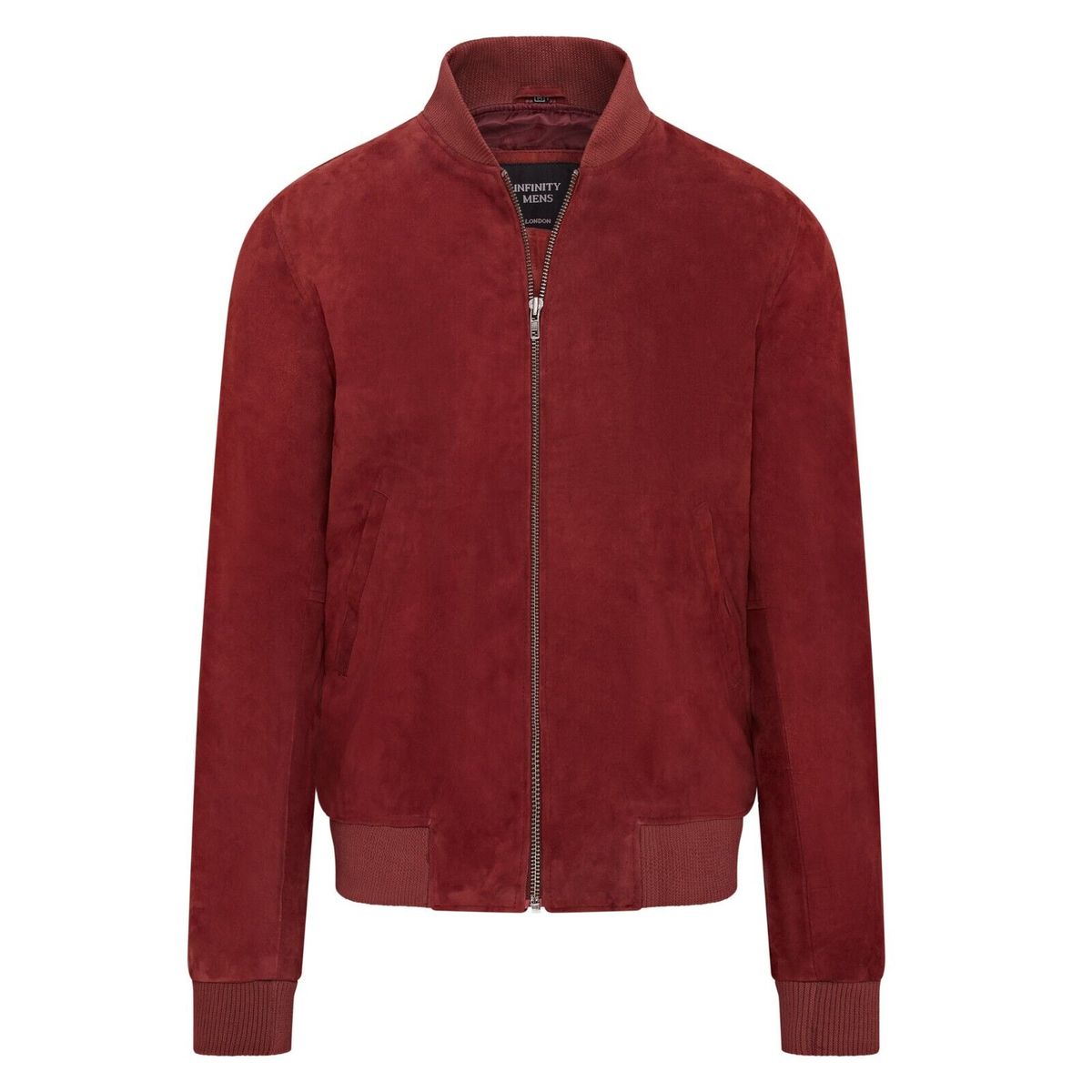 Varsity Bomberjacke aus Wildleder